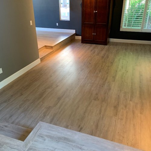 LVP waterproof flooring in Solana Beach