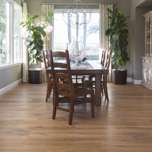 Neutral wood floors in Solana Beach, CA