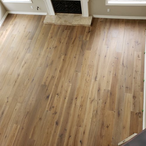 Classic hardwood floors in Solana Beach, CA