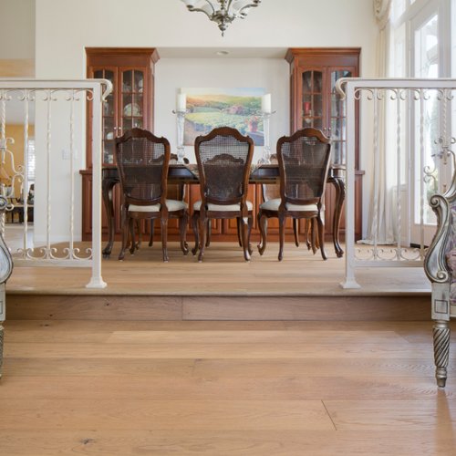 Solana Beach home with new hardwood floors